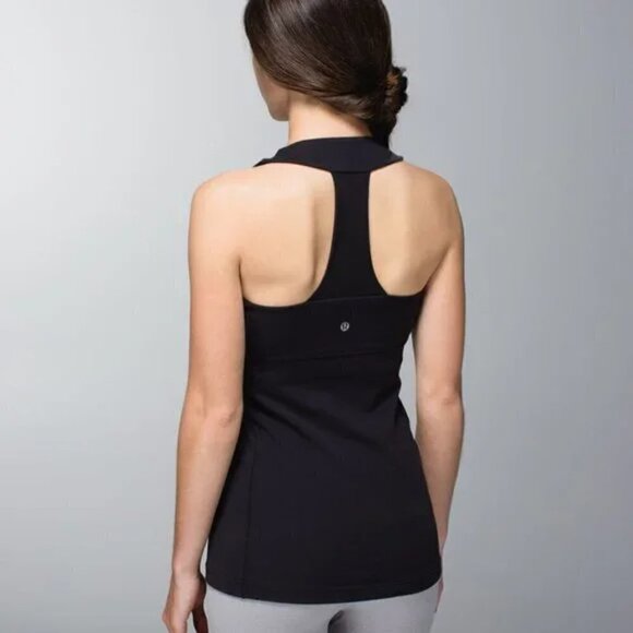 LULULEMON Scoop Neck Tank Black - Picture 2 of 12